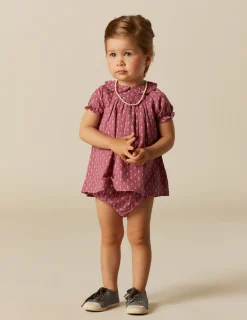 Outlet NÍCOLI VESTIDO FLOR RAMITO Fresa