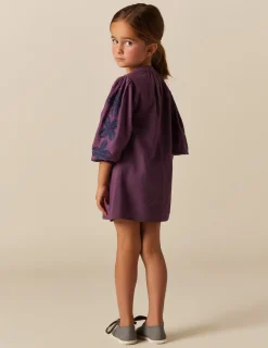 Online NÍCOLI VESTIDO MORA BORDADO Morados