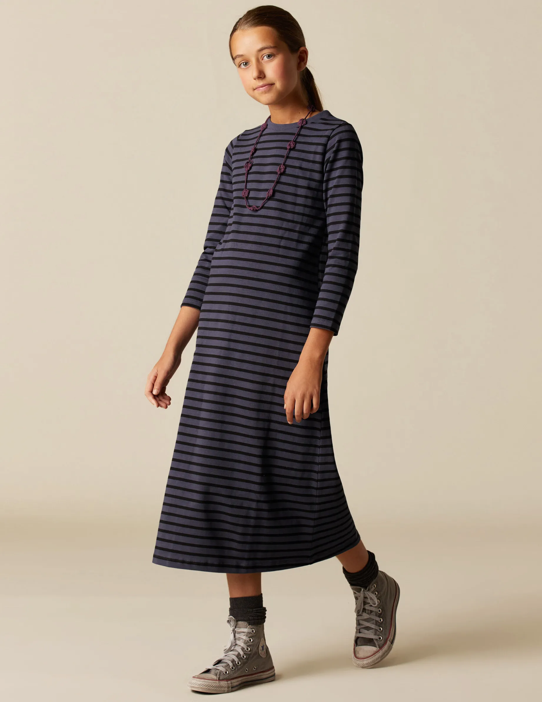 Online NÍCOLI VESTIDO RAYA GRANDE AZUL Azulesoscuros