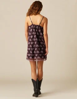 Sale NÍCOLI VESTIDO TIRANTES ENCAJE Mora