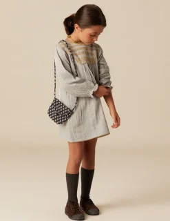 New NÍCOLI VESTIDO éTNICO Grisesclaros