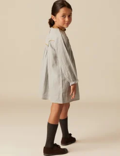 New NÍCOLI VESTIDO éTNICO Grisesclaros